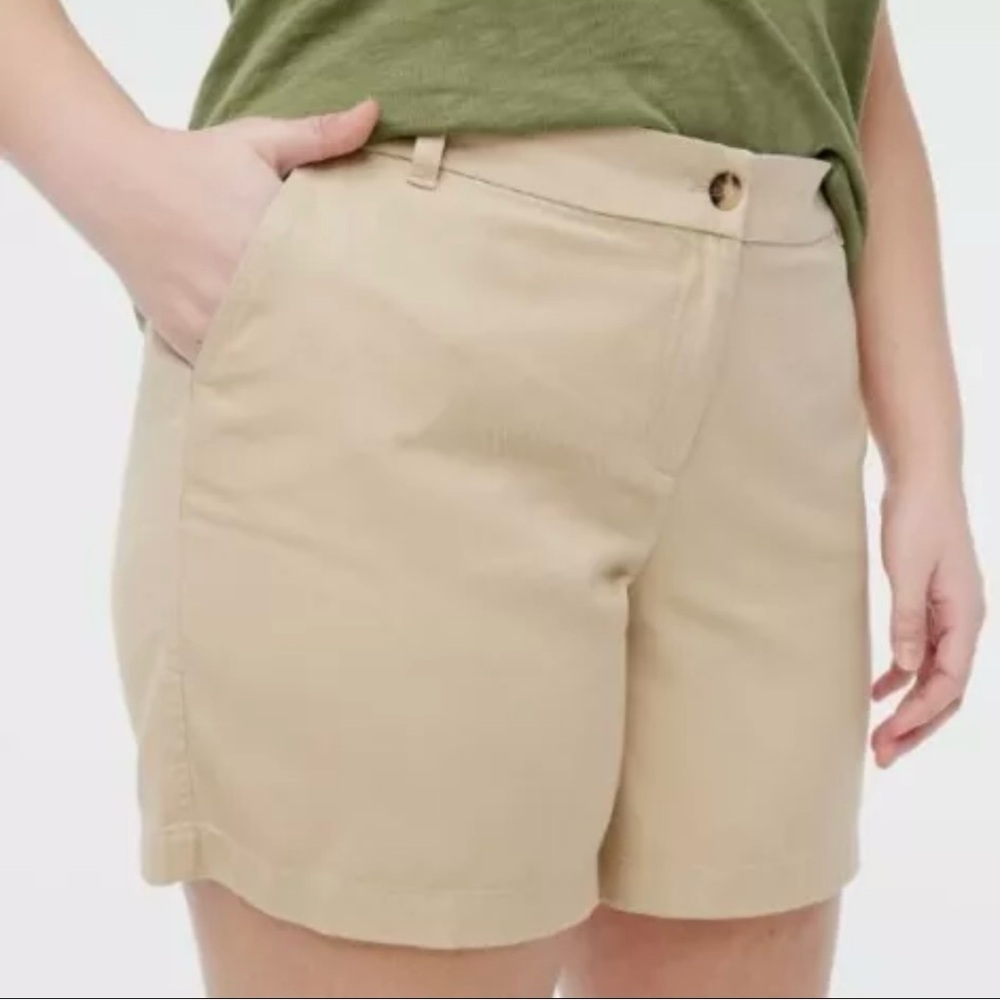 J. CREW 7” Short Kahki Chino NEW Shorts 4